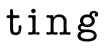 ting logo